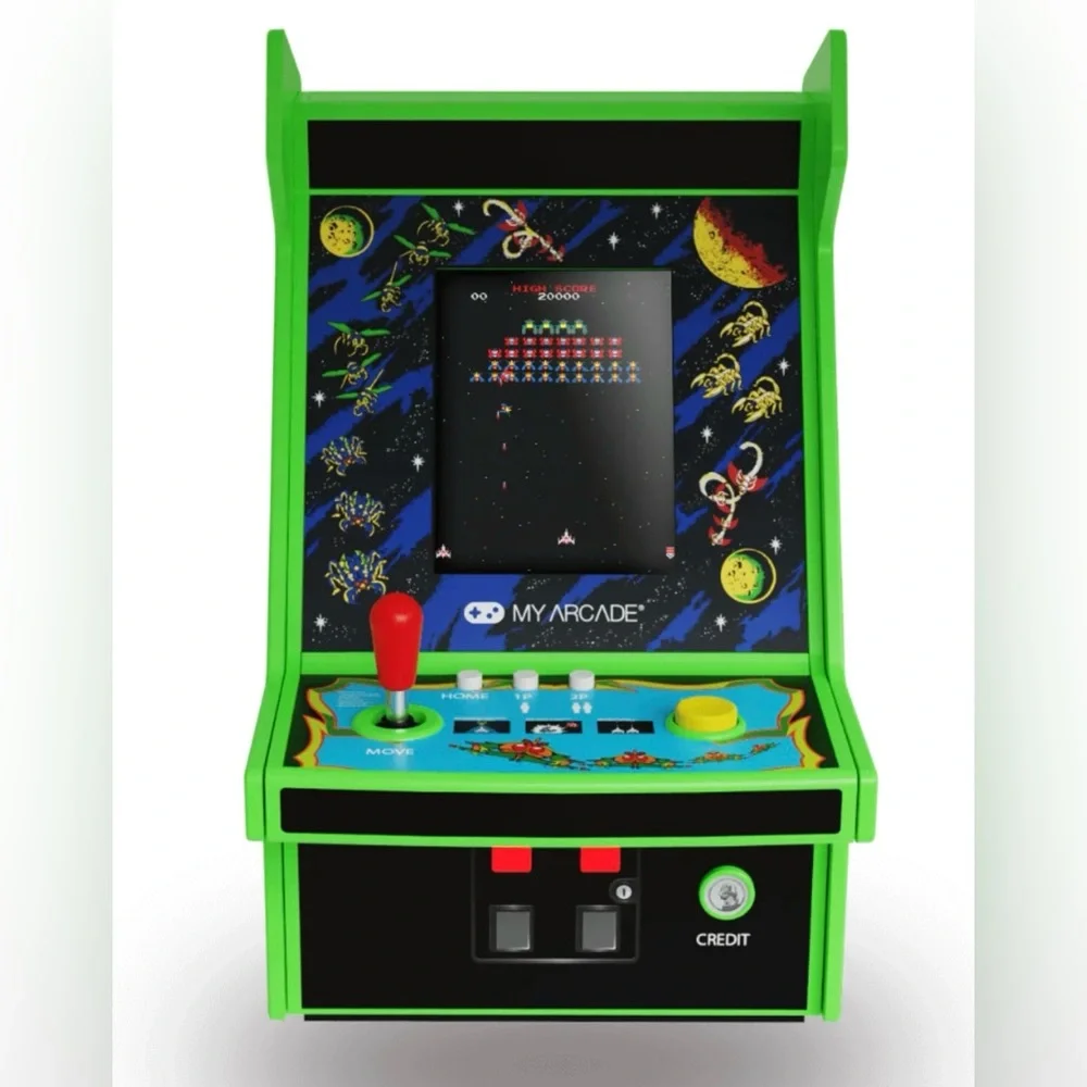 Fully Playable Micro Player Pro Portable Arcade Games: Galaga & Galaxian
